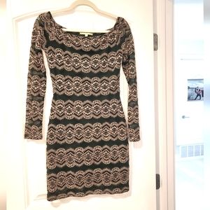 Gianni Bini Emerald Lace Bodycon Dress